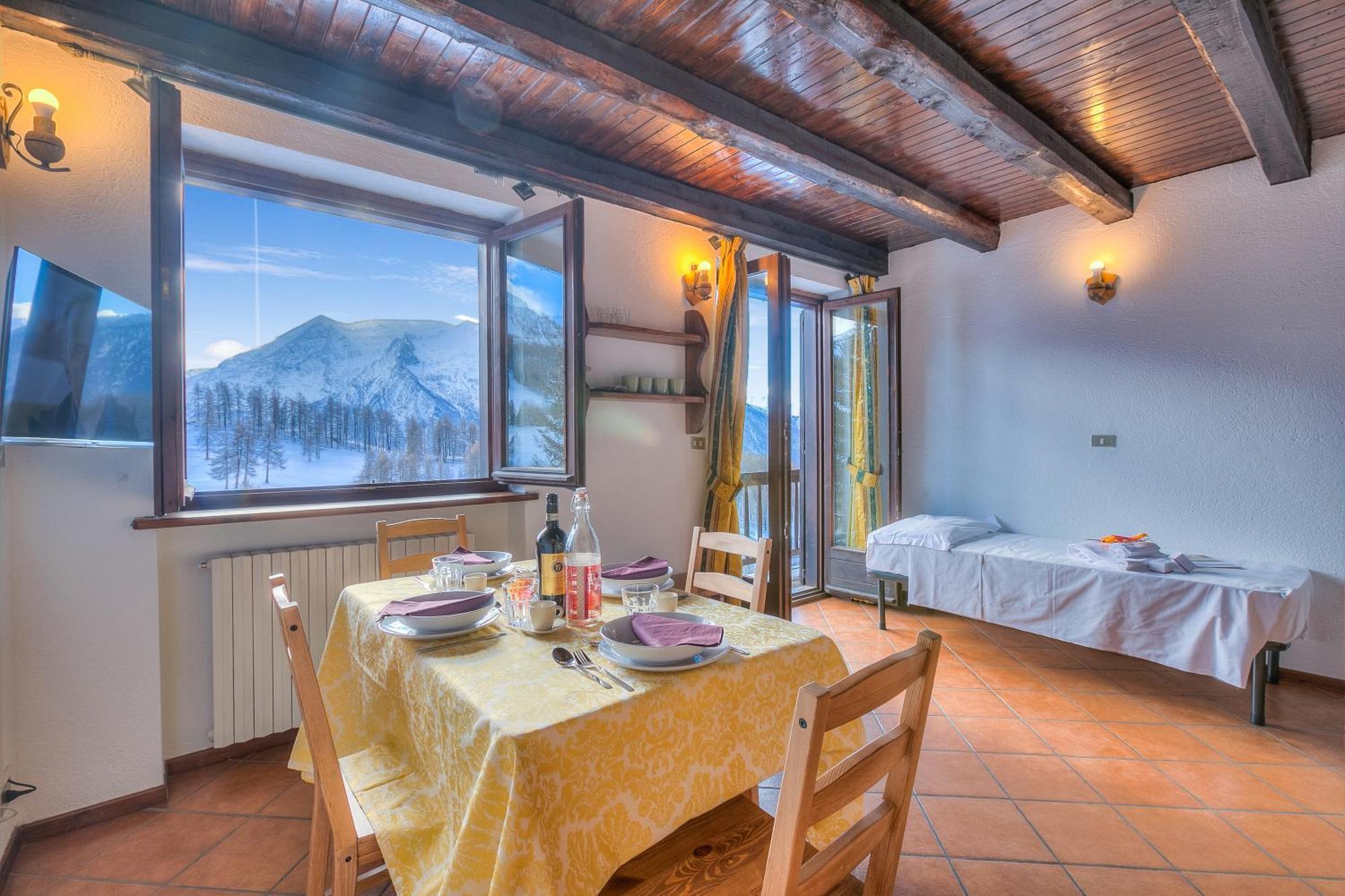 Belvedere Apartments - Happy Rentals Colle Colle Sestriere Exteriér fotografie