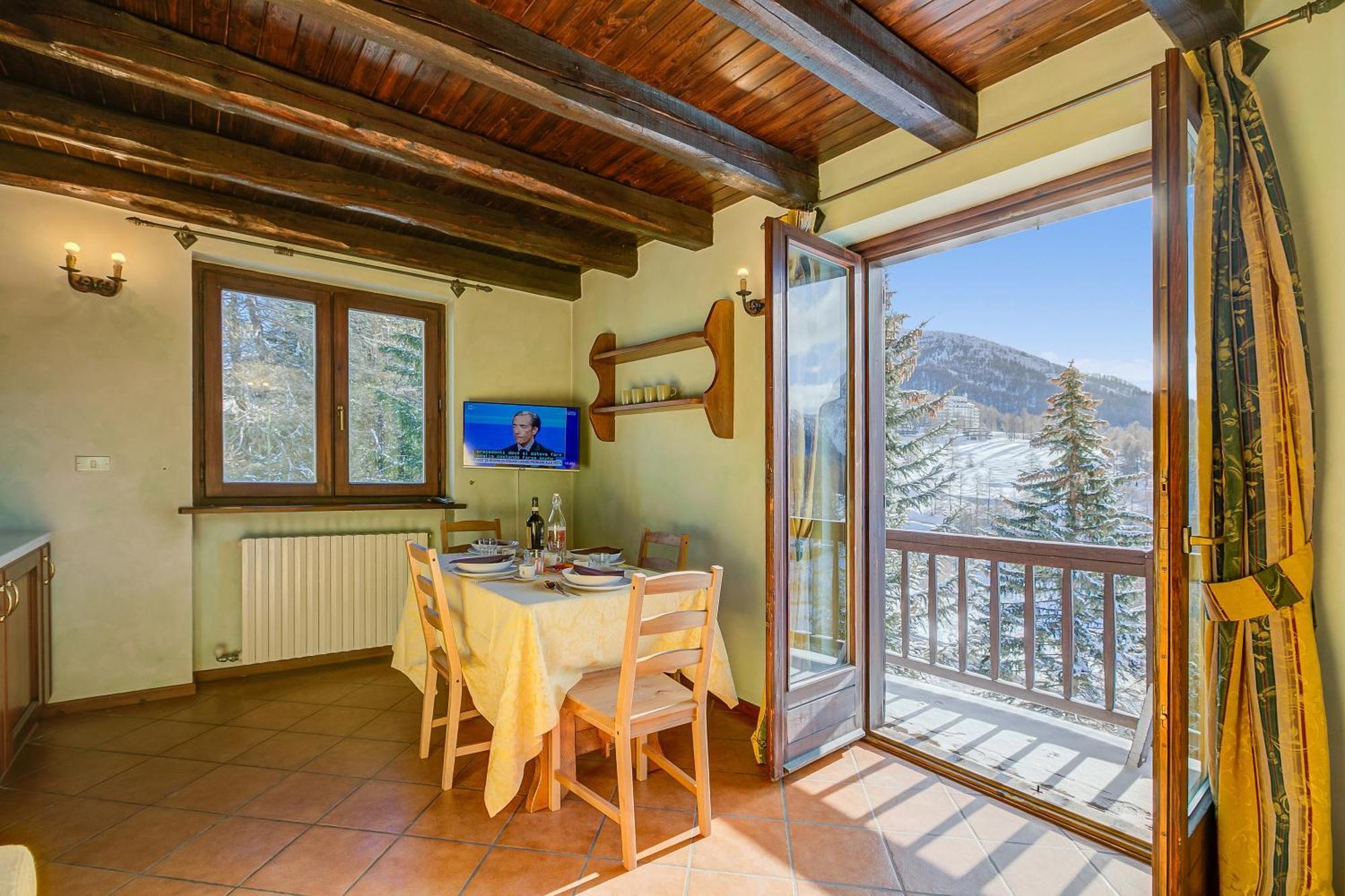 Belvedere Apartments - Happy Rentals Colle Colle Sestriere Exteriér fotografie